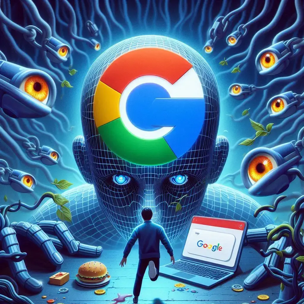 Google IA contenido robado