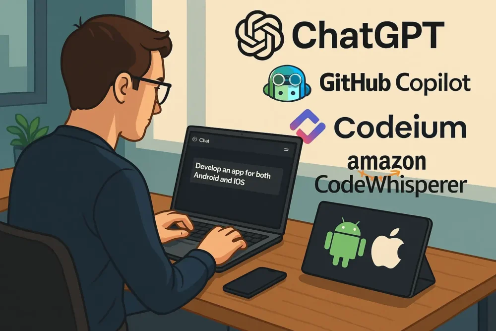 crear apps con inteligencia artificial