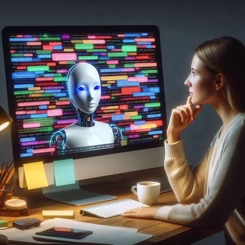 Humano chateando con Agente IA