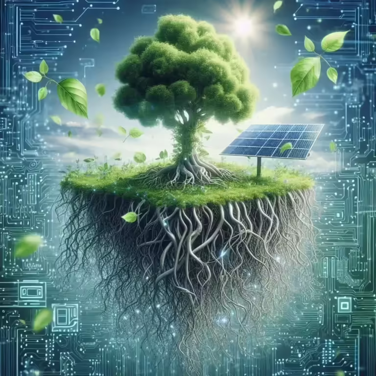 La IA integrada en la sostenibilidad ambiental