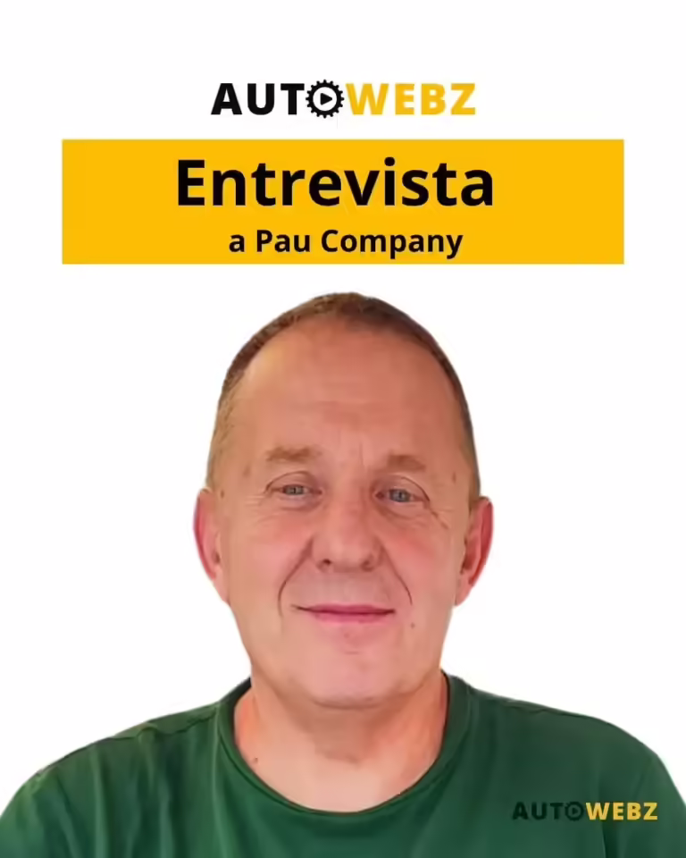 Entrevista Pau Company, CEO de Autowebz