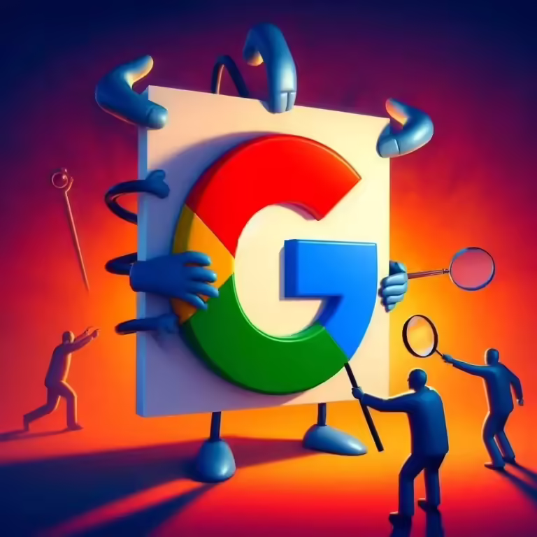 Google IA contenido robado