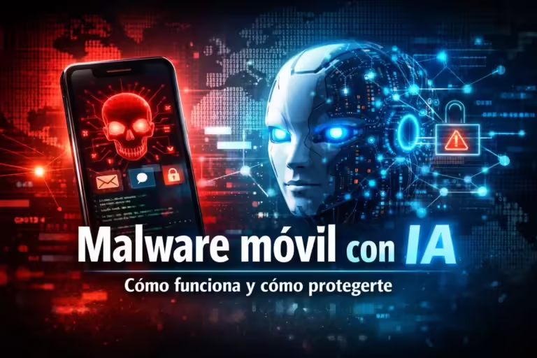 Malware móvil con IA: cómo funciona y cómo protegerte